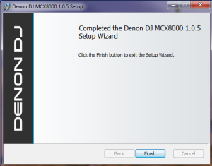 denondj mcx8000 driver install 5