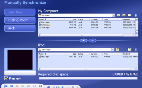 ion ezvideo faq sync now